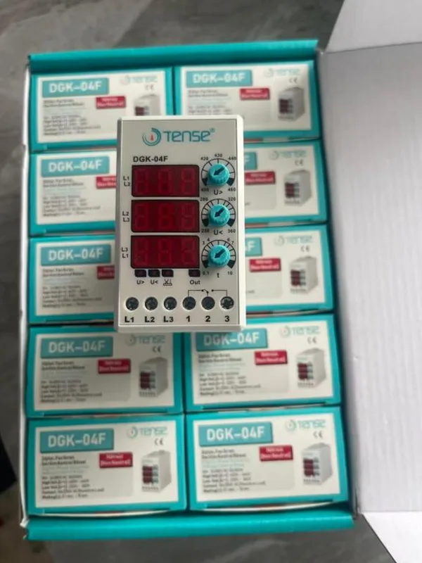 Digital Three Phase Phase Sequence Voltage Monitoring Relay