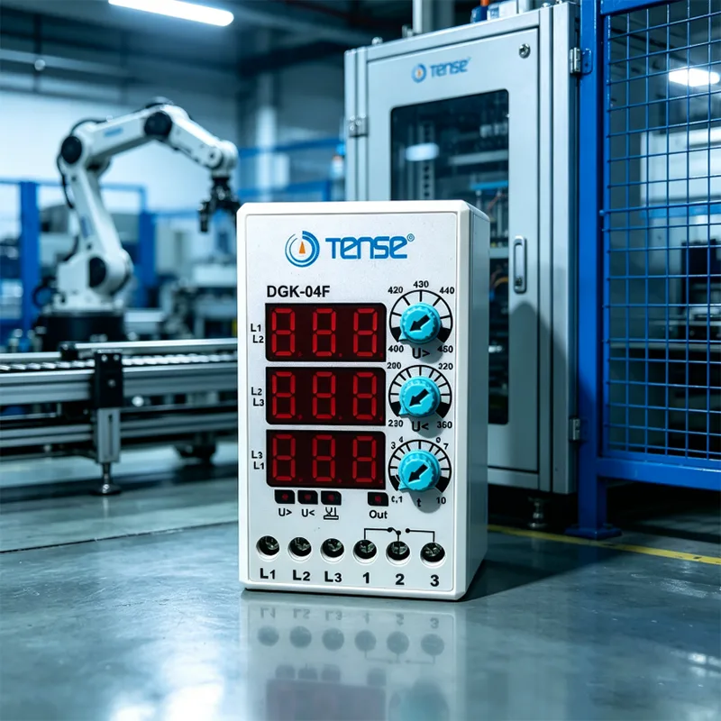 Digital Three Phase Phase Sequence Voltage Monitoring Relay
